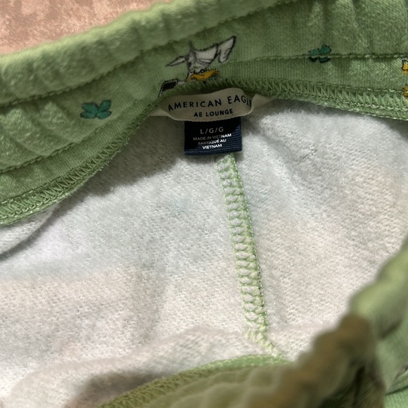 AE Peanuts St. Patrick's Day Sweatpants - Picture 3 of 4